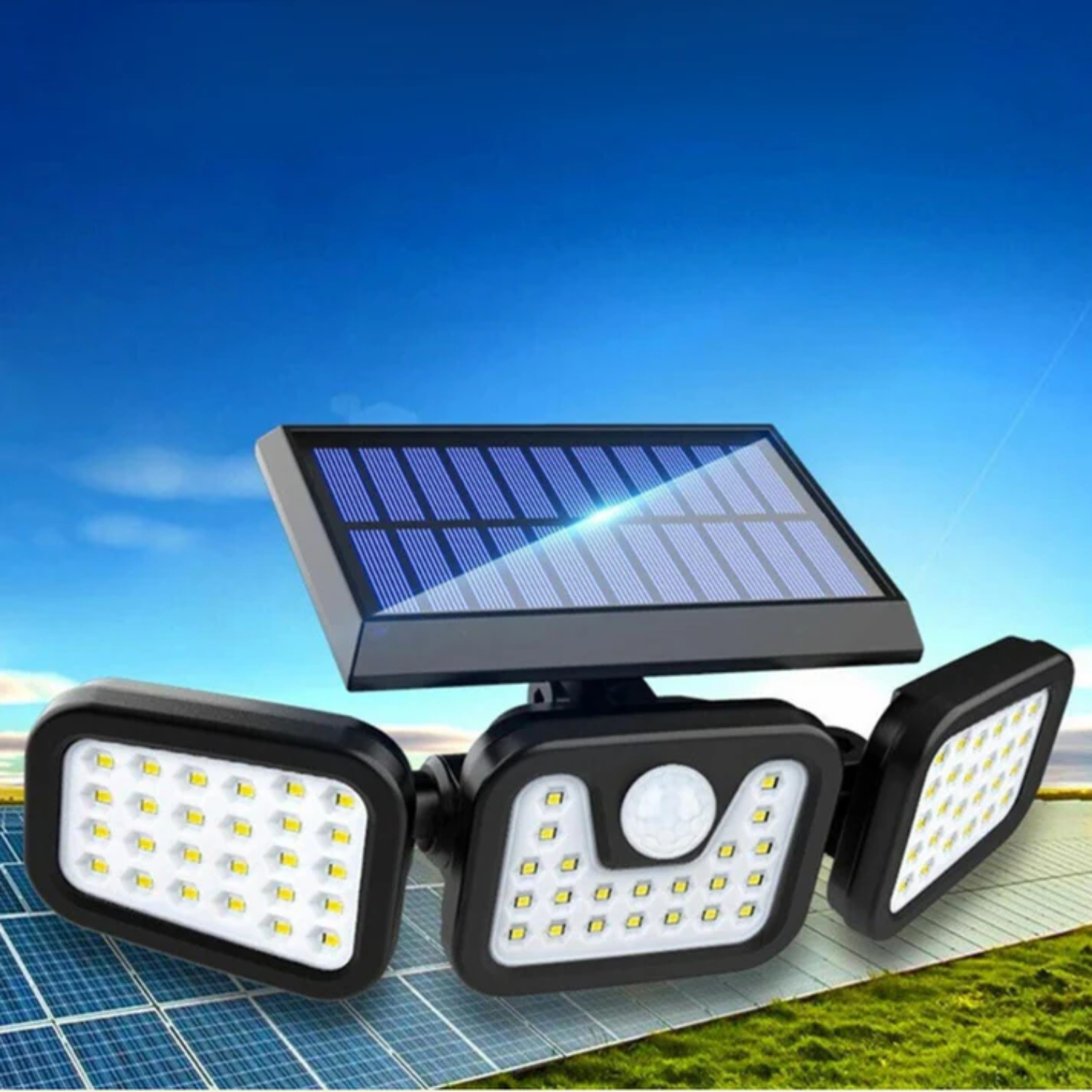 EcoFlexes™ LED Solar Motion Sensor Light